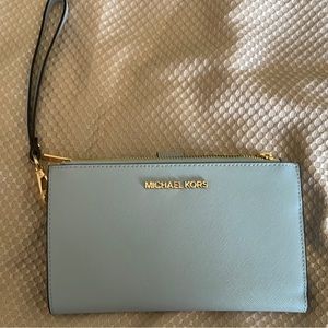 Michael Michael Kors double zip wristlet